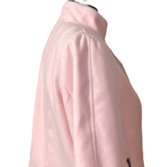 Chico’s Women’s Coat Moto Style Zip Front Jacket Pink Size 2 Women's Size M - Picture 8 of 14